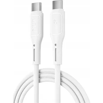 Datový kabel Kabel WIWU USB typ C – USB typ C 1 m bezbarvý