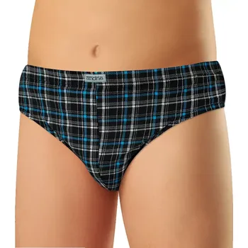 Boxerky Pánské bavlněné slipy PS 3587 černá velikost 3XL-62/64