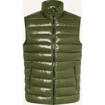 Pánská vesta Save The Duck Pánská Prošívaná Vesta Gil, zelená, 50