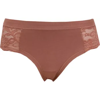 Souprava dámského spodního prádla Kalhotky s krajkou pro ženy Andrie PS 2962 cacao velikost XXL-50/52