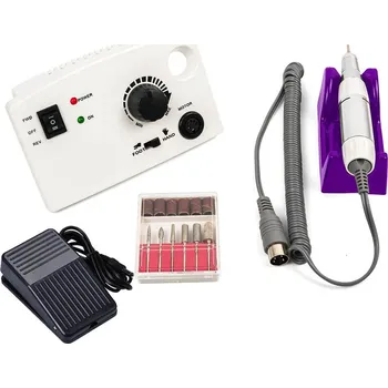 Bruska na nehty Elektrická leštička na nehty, s pedálem