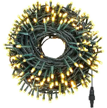 Dekorativní svítidlo LED světelný řetěz s možností výběru velikosti a barvy - 480 LED, teplá bílá