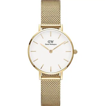 Hodinky DANIEL WELLINGTON Petite Evergold 28 mm Gold