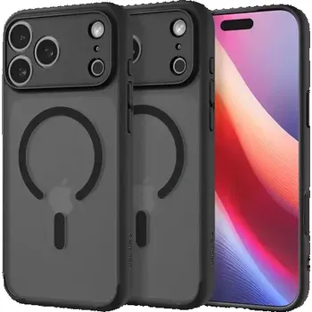 Spigen Ultra Hybrid MagSafe ochranný kryt pro Apple iPhone 17 Pro Max frost black (ACS10285)