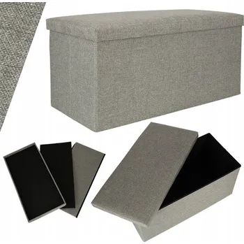 Taburet Taburet čalouněný Artemis šedý