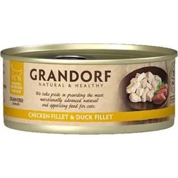 Krmivo pro kočku Grandorf mokré krmivo mix chutí 0,07 kg