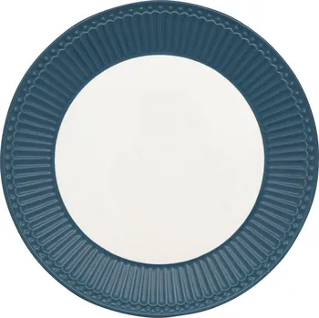 Talíř GreenGate Porcelánový dezertní talíř Alice Ocean Blue