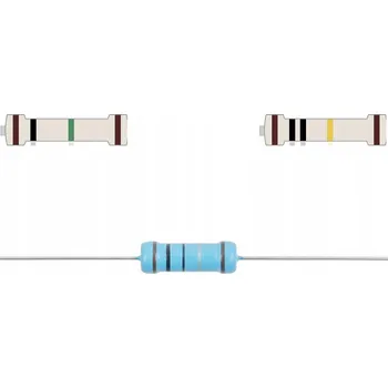 Rezistor Rezistor 1 MOhm, tolerance 1 %, přesný, výkon 3 W, 1M, 5 x 16 mm, metalizovaný
