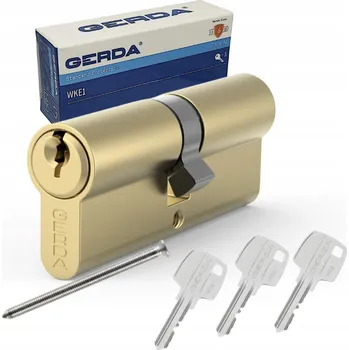 Vložka do dveří Vložka do zámku Gerda 35/40 mm WKE1, MOSAZ