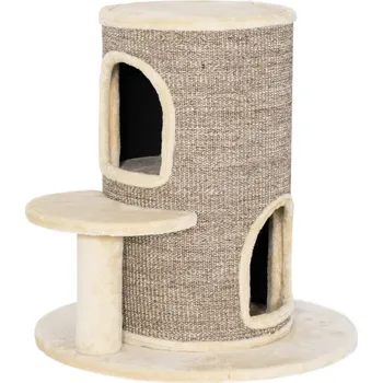 Škrabadlo se 2 jeskyněmi | béžové