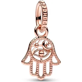Módní doplněk Pandora Bronzový přívěsek Rose Ochranná ruka Fatimy 789144C00 + 2 měsíce na vrácení zboží