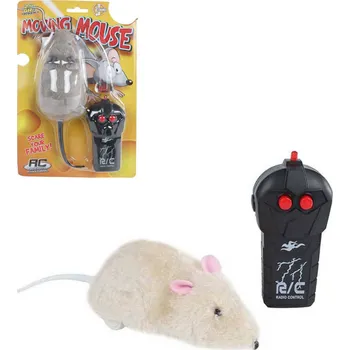Figurka _Ostatní 1_ RC Myš 15cm zvířátko na vysílačku 2,4GHz na baterie 2 barvy 570509