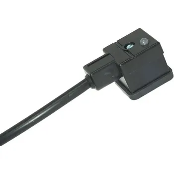 LED páska Konektor k pneumatickým ventilům s LED diodou, 15mm, DIN 43650, napájení 24V AC/DC, kabel 2m Parker P8L-C226C