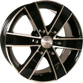 Alu kolo Alu kola Racing Line BK474, 18x8 6x130 ET50, černá + leštění (zátěžová)