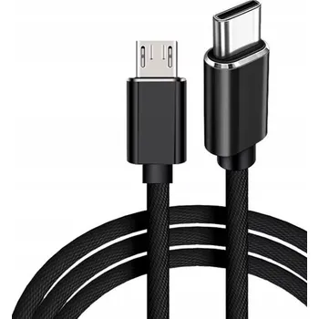 Datový kabel USB-C kabel na Micro USB, 5A, PD 100W, rychlé nabíjení QC4.0