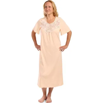 Dámské noční prádlo Lamido Dámská noční košile Svatava meruňka M (CZ44 / EU40 (M)) - doprava od 59 Kč