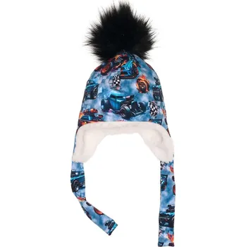 Čepice Ušanka - Monster truck Velikost: M