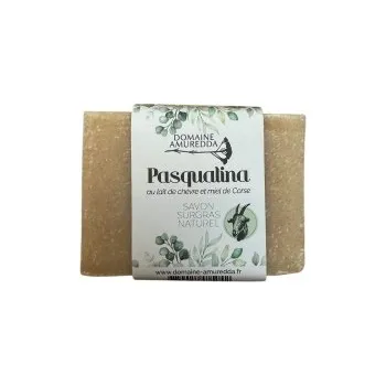 Mýdlo DOMAINE AMUREDDA: Toaletní mýdlo „Kozí mléko a med z Korsiky“ 100g F454