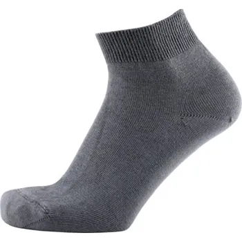 Pánské ponožky KNITVA Nízké sportovní ponožky FUNO šedá tmavá 48