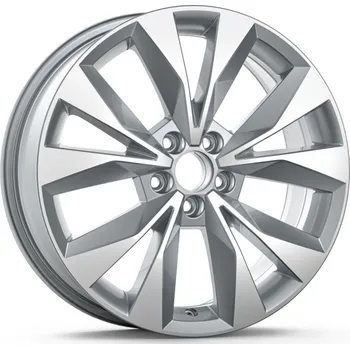 Alu kolo Škoda Auto GENEVA 6,5x17 5x100 ET40 stříbrná metalíza