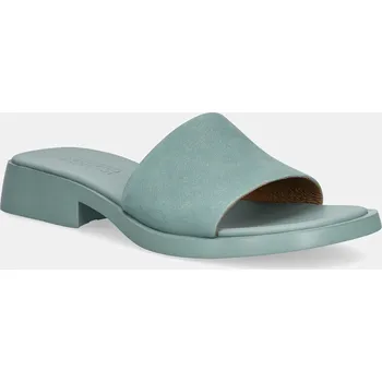 Dámská obuv Nubukové pantofle Camper Dana K201740.006 tyrkysová 06X, EUR 37