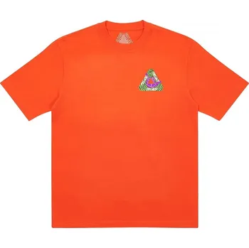 Pánské tričko Ostatní Značky Palace Tri-Zooted Shakka T-shirt Dark Orange Velikost: M