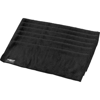 Utěrka Utěrky z mikrovlákna na auto NEO TOOLS – sada 6 ks pro univerzální použití