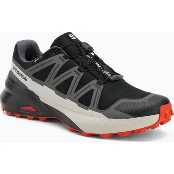 Pánská móda Pánské běžecké boty Salomon Speedcross Peak GTX black/castlerock/cherry tomato