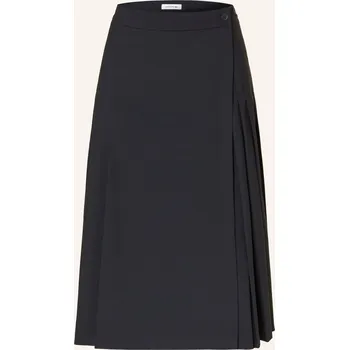 Dámské oblečení Lacoste Dámská Skládaná Sukně V Zavinovacím Vzhledu, tmavě...