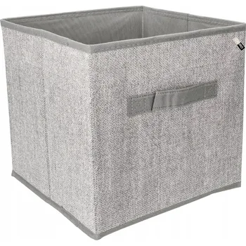 Úložný box ORGANIZÉR DO SKŘÍNĚ na deky, textilní úložný box na boty 31x31x31 cm s úchytem