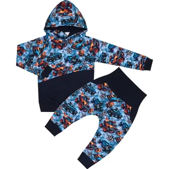 Tepláková souprava - Monster truck (kapuca) Velikost: 110