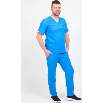 Podprsenka Pánský lékařský komplet - Ocean Blue XL Rovný střih, bez nápletů