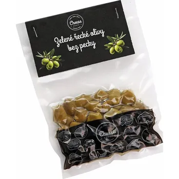 Cheese House Zelené vypeckované olivy 100g