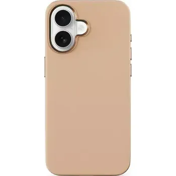 Pouzdro na mobilní telefon Epico Mag+ silikonový ochranný kryt s MagSafe pro Apple iPhone 16 pouštní titan (90810101700003)