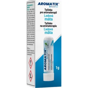 Aromatix nosní inhalátor, ledová máta 1 ks (Úleva při rýmě s vůní přírody)