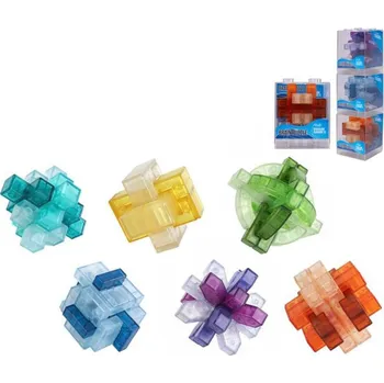 Hlavolam Brain Games kostka hlavolam 7cm puzzle skládačka 6 druhů