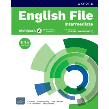 Anglický jazyk English File Fifth Edition: Intermediate Multipack A with Access to Exam Confidence - Clive Oxenden,Christina Latham-Koenig [EN] (2024, brožovaná)