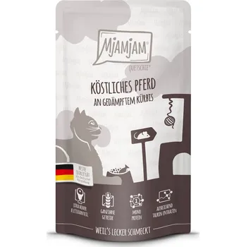 Krmivo pro kočku 12x125g MjAMjAM Quetschie - koňské