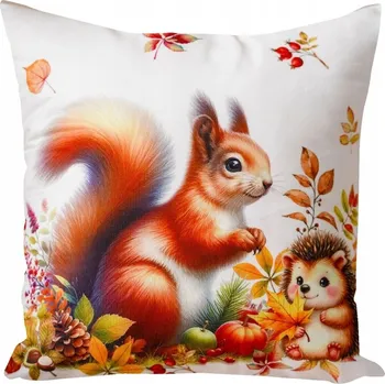 Povlak na dekorativní polštářek DEKORAČNÍ POVLAKY NA POLŠTÁŘE PODZIMNÍ 40x40 CM