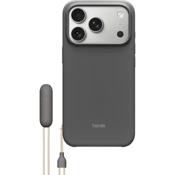 Pouzdro na mobilní telefon iPhone Kryt Beats se stojánkem na iPhone 17 Pro s MagSafe a ovladačem fotoaparátu granitově šedý MGY74LL/A