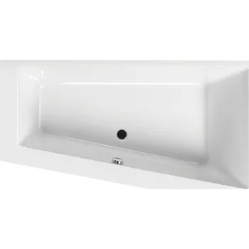 Vana Asymetrická vana Santech EVO-S SAEVO170L 170x100cm Varianta: Asymetrická vana Santech EVO-S SAEVO170P 170x100 cm pravá