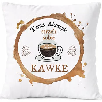 Polštář Polštář Pro Důchodce jako Dárek s s potiskem Fotografie, Bílý PoliDraw