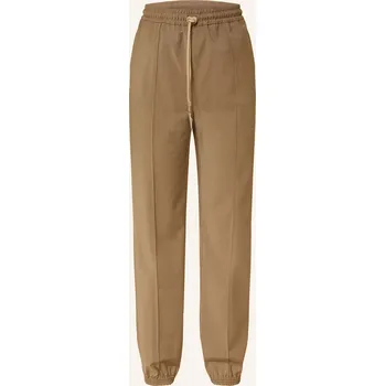 Lacoste Dámské Kalhoty V Joggingovém Stylu, hnědá, 38