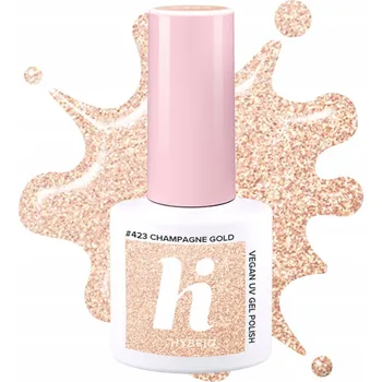 Lak na nehty Hybridní lak barevný lak hi hybrid Odstíny hnědé a béžové