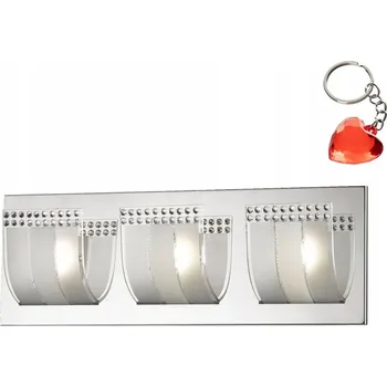 Nástěnné svítidlo Nástěnné svítidlo Italux stříbrné G9 33 W