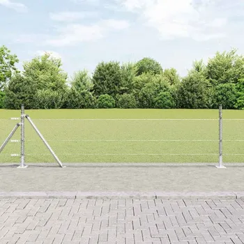 Plot Plotový sloupek. Stříbrná 50 x 0,5 m (13 mm síť) Ocel IM_3353822