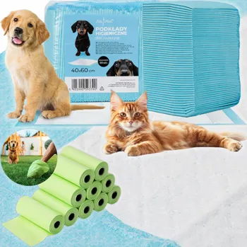 toaleta pro psa Absorpční podložky a rohože pro psy ALLEMED 50 ks