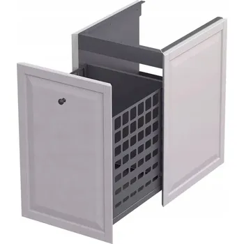 Koupelnový nábytek MONTEBIANCO nízká boční skříňka 40 cm, písková