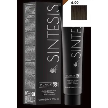 Barva na vlasy Black Sintesis Color Creme New 6.00 - Krémová barva na vlasy 100 ml