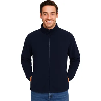 Zdravotnický oděv tmavě modrý medicínská fleecová bunda (XXL)